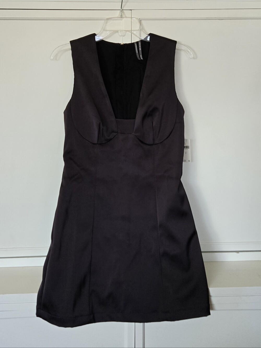 NWT Anthropologie Sleeveless Square-Neck Shift Mini Dress - Picture 3 of 7